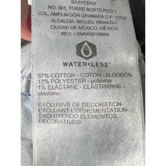 SIGNATURE BY LEVI'S STRAUSS HIGH RISE CASUAL EVERYDAY WEAR SIMPLE FLARE JEANS - Picture 5 of 5